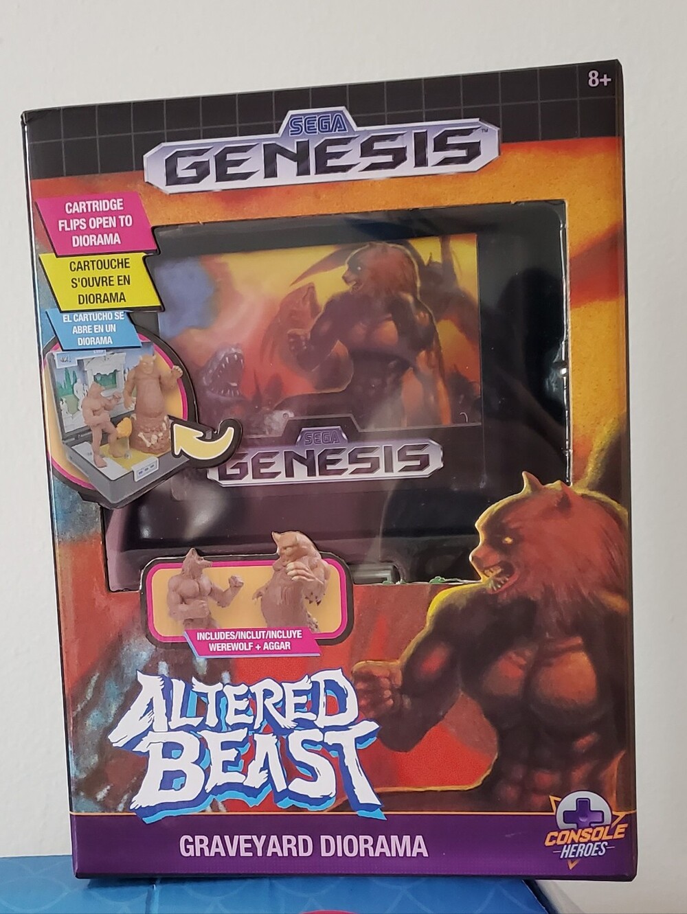 Sega Genesis Altered Beast Diorama